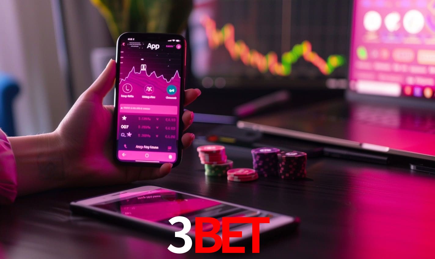 Recursos Exclusivos do App 3BET - Modo Offline, Login Biométrico