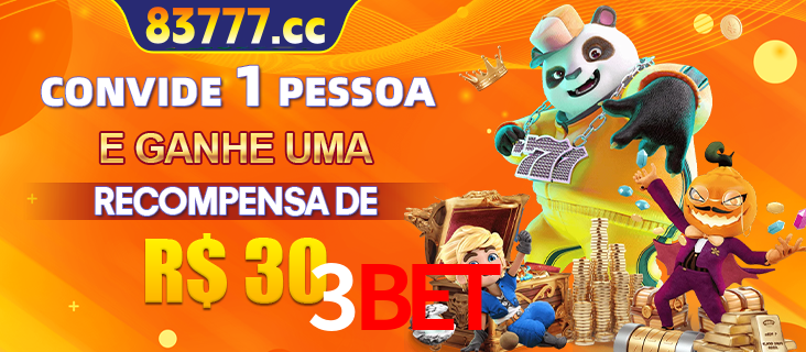 Banner institucional da 3BET sobre parceria de marcas e criação de uma marca de excelência, apresentando os mascotes de jogos populares como o Fortune Tiger.
